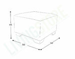 trazo pouf 50x50 liso img trazo pouf 50x50 liso img